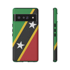 Saint Kitts and Nevis Flag Tough Phone Case - Irie Blues Boutique