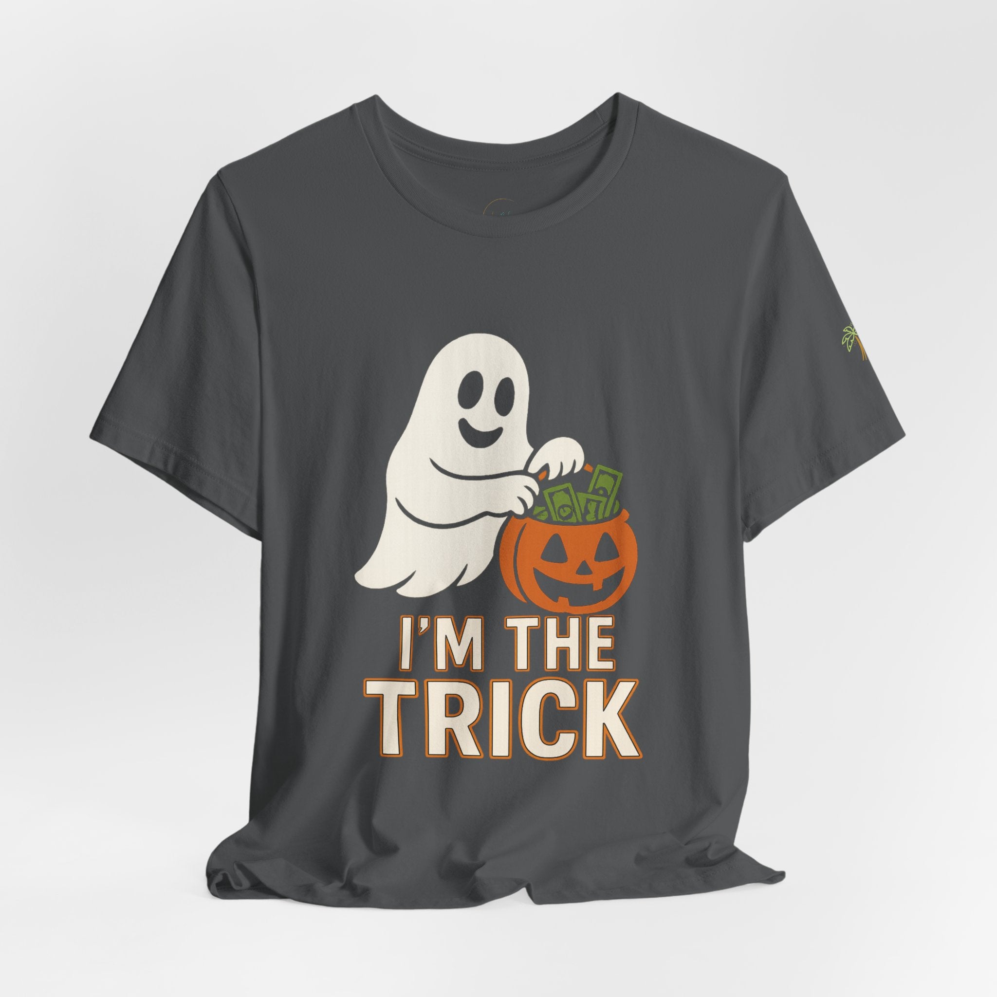 I'm The Trick Halloween Ghost Trick Tee - Irie Blues Boutique
