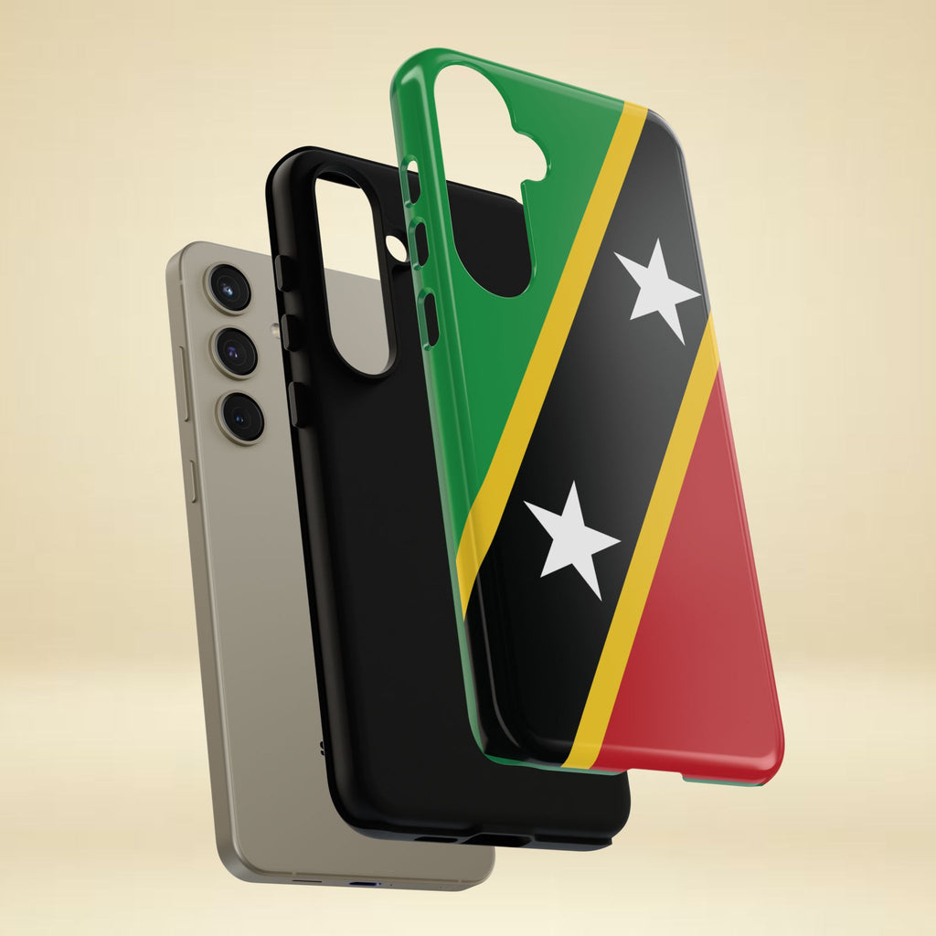 Saint Kitts and Nevis Flag Tough Phone Case