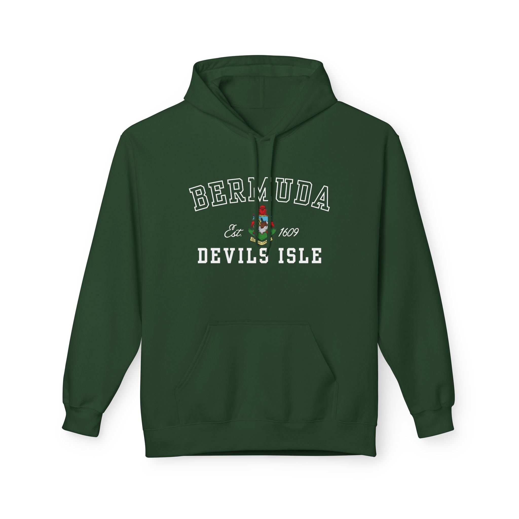 Bermuda Devils Isle Unisex Hoodie - Irie Blues Boutique