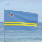 Aruba Flag Wall Art - Irie Blues Boutique
