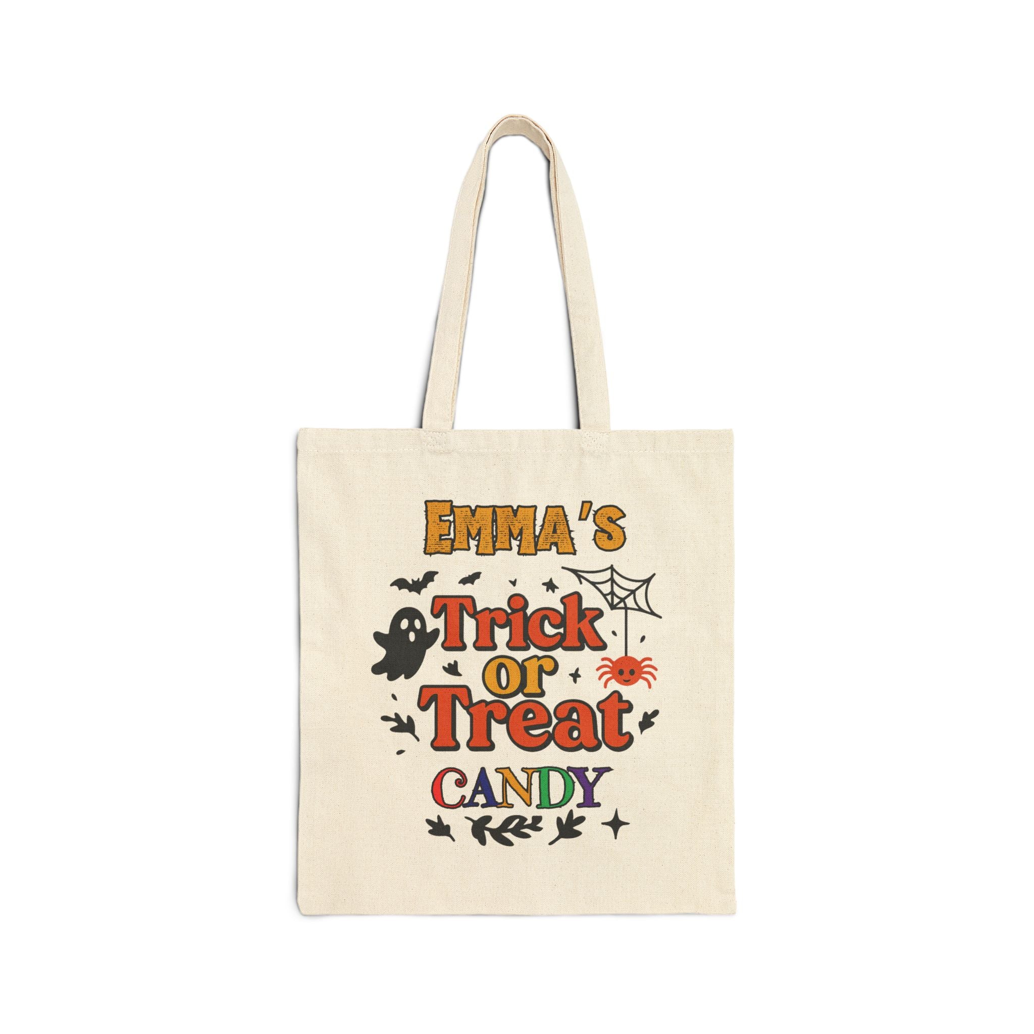 Personalized Kids Trick or Treat Bag