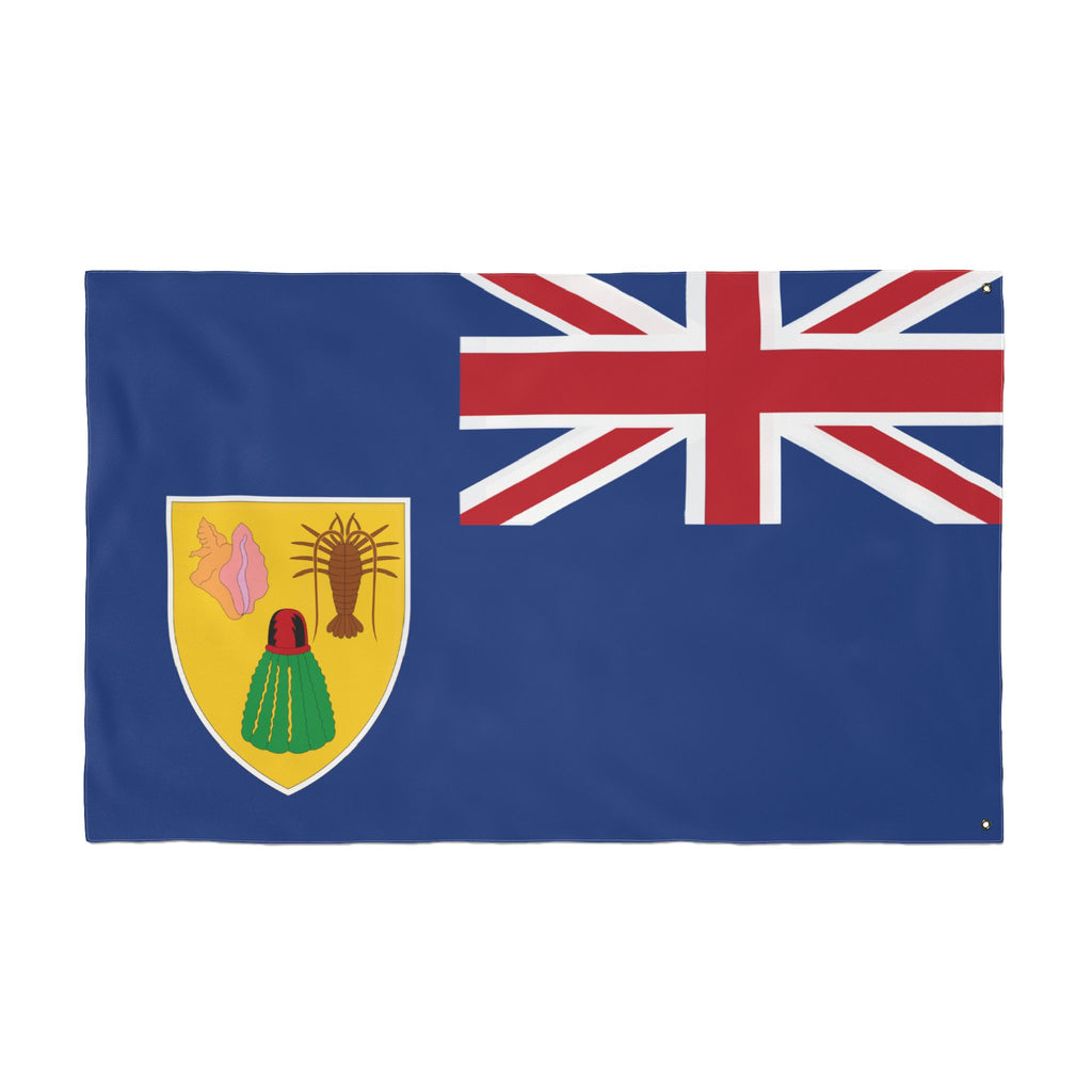 Turks & Caicos Flag Double Sided Flag