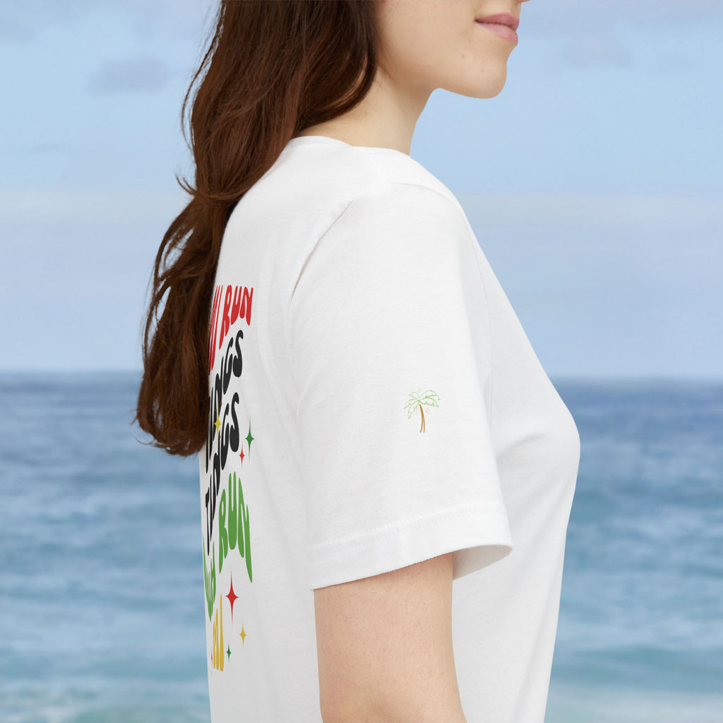 Daily Affirmation Mi Run Tings Caribbean Phrase T-Shirt - Irie Blues Boutique