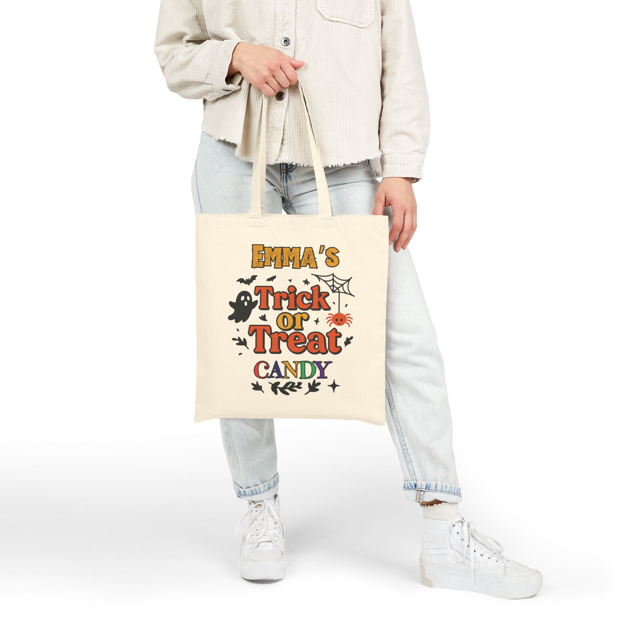 Personalized Kids Trick or Treat Bag