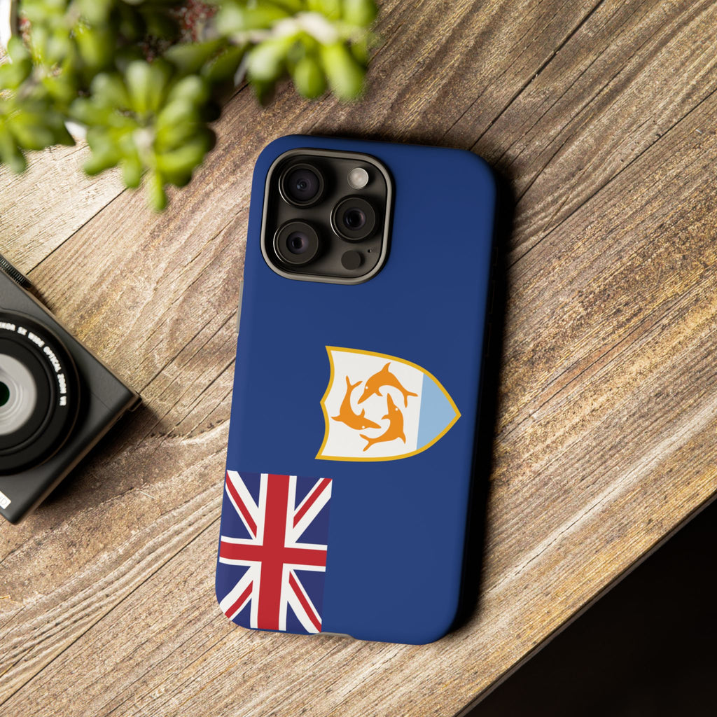 Anguilla Flag Tough Phone Case