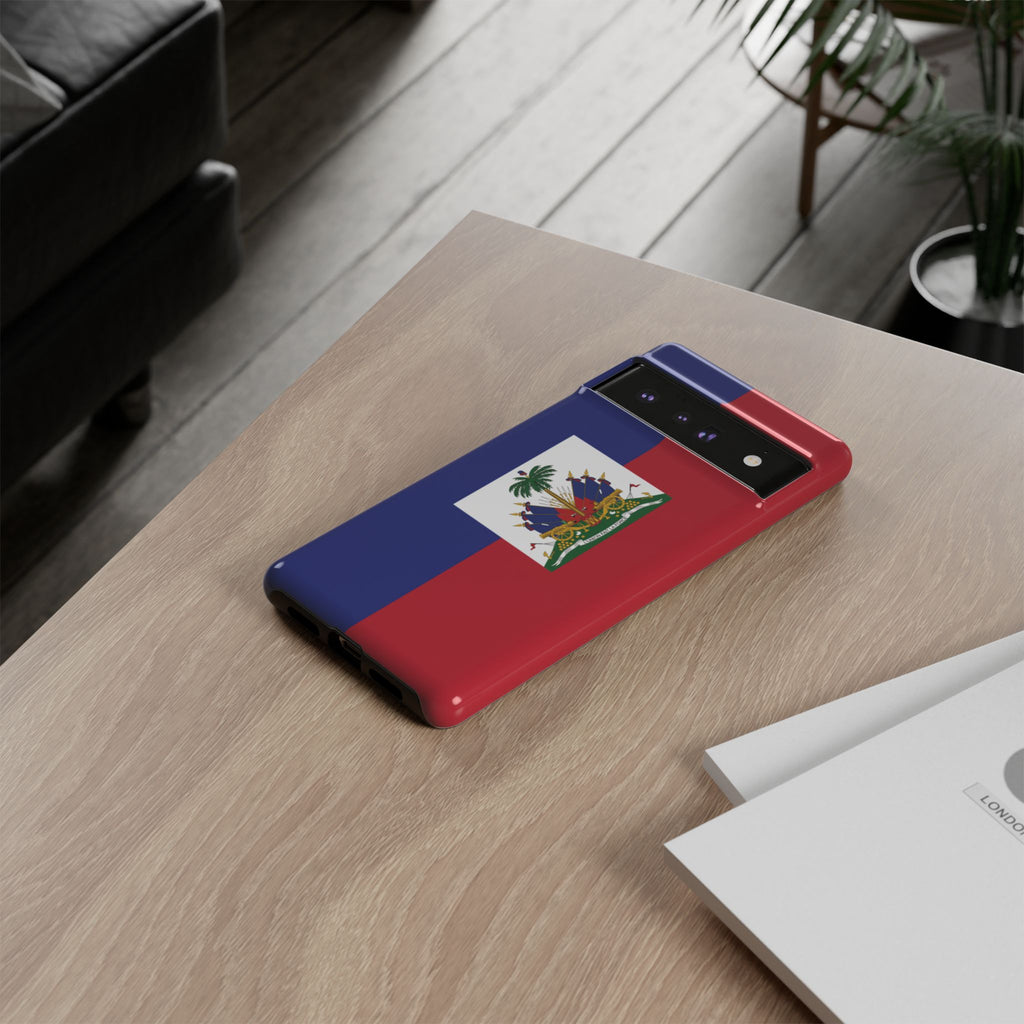 Haiti Flag Tough Phone Case - Irie Blues Boutique