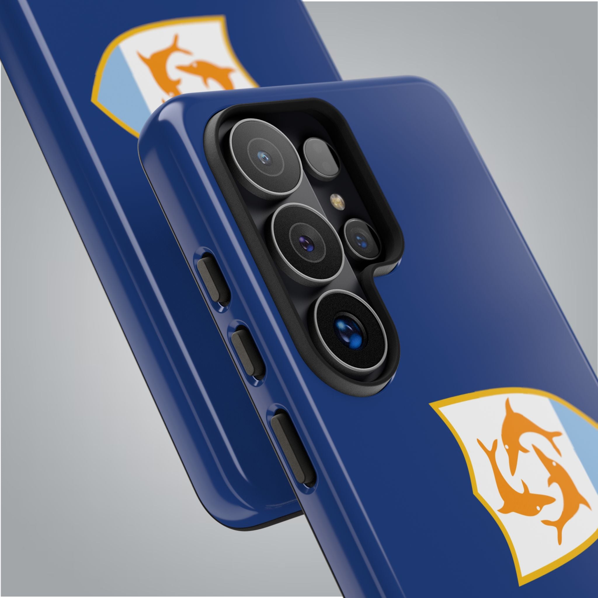 Anguilla Flag Tough Phone Case