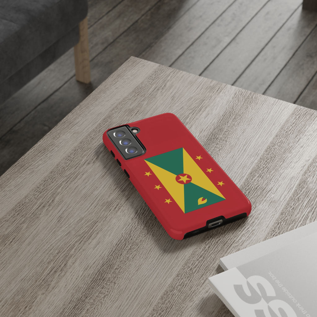 Grenada Flag Tough Phone Case - Irie Blues Boutique