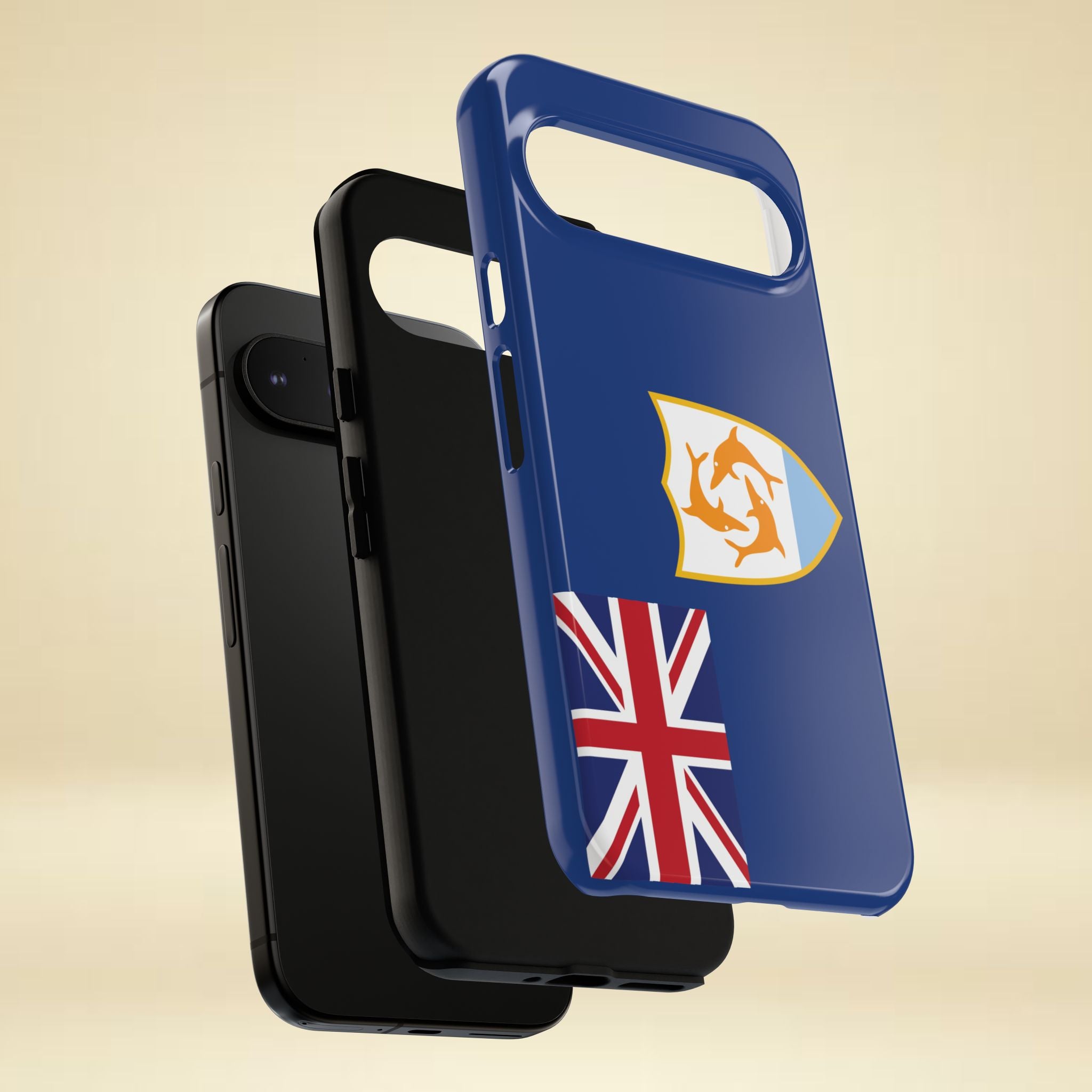 Anguilla Flag Tough Phone Case