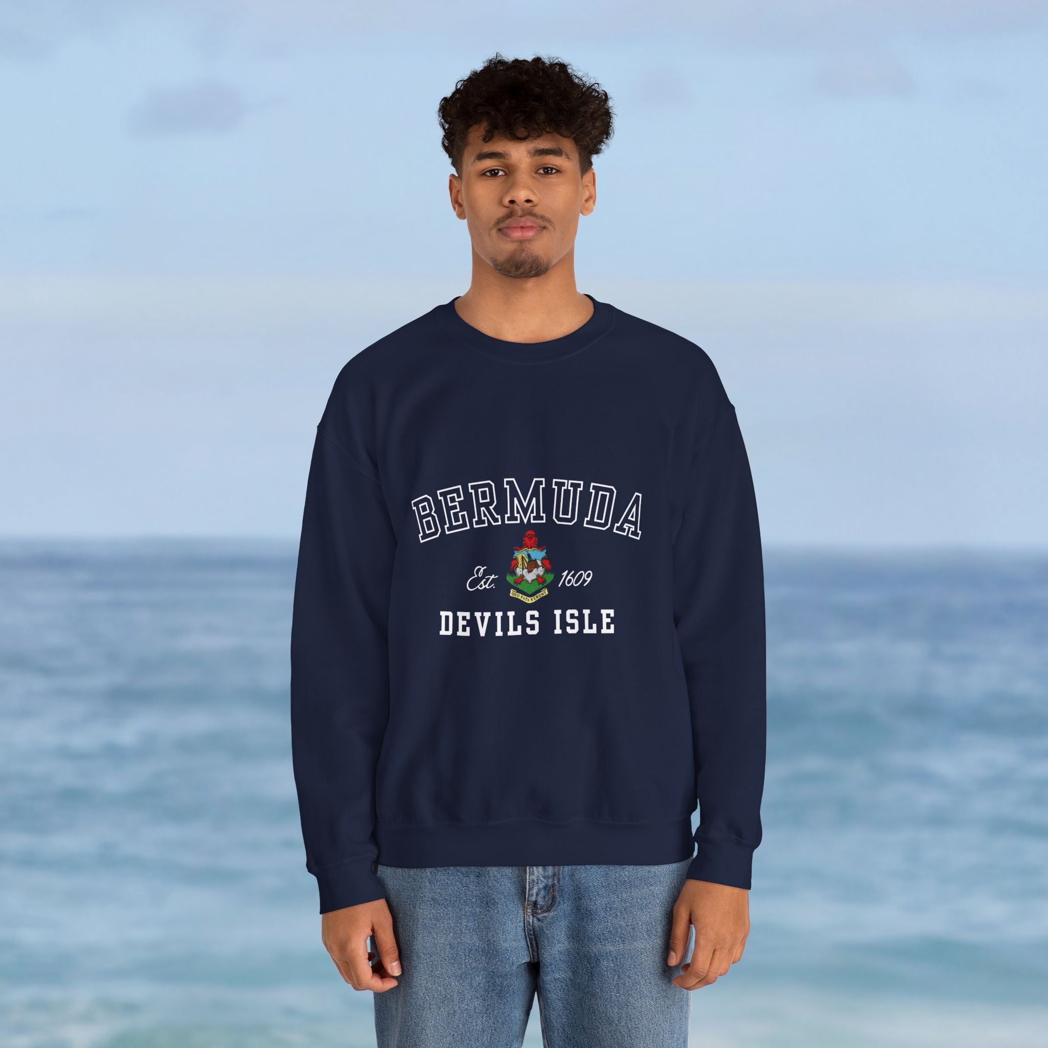 Bermuda Devils Isle 1609 Sweatshirt - Irie Blues Boutique