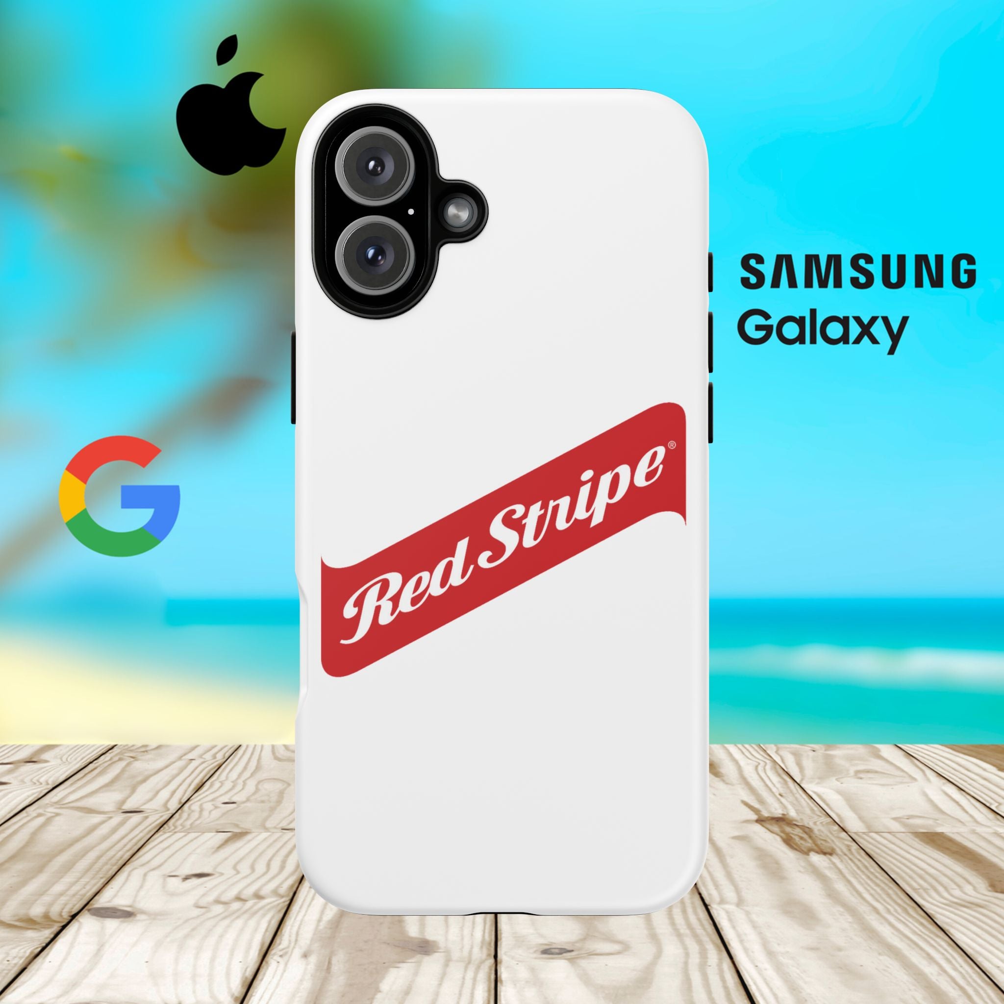 Jamaican Red Stripe Beer Logo Tough Case - Irie Blues Boutique