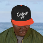 Caribbean AF Flat Bill Cap - Irie Blues Boutique