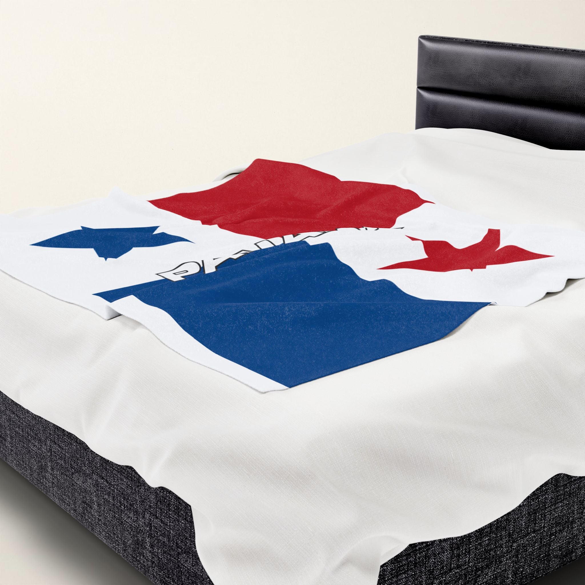Panama Flag Velveteen Plush Blanket - Irie Blues Boutique