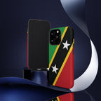 Saint Kitts and Nevis Flag Tough Phone Case