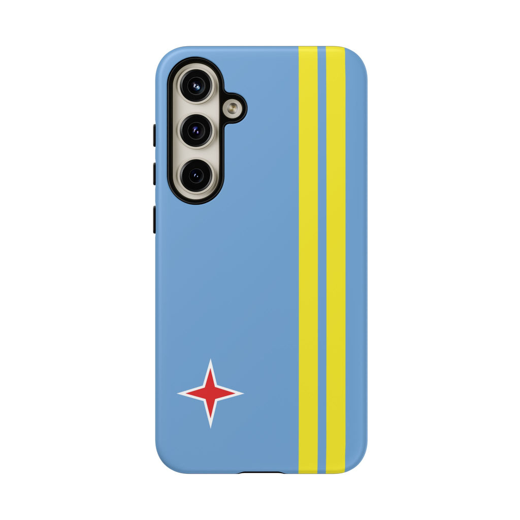 Aruba Flag Tough Phone Case - Irie Blues Boutique