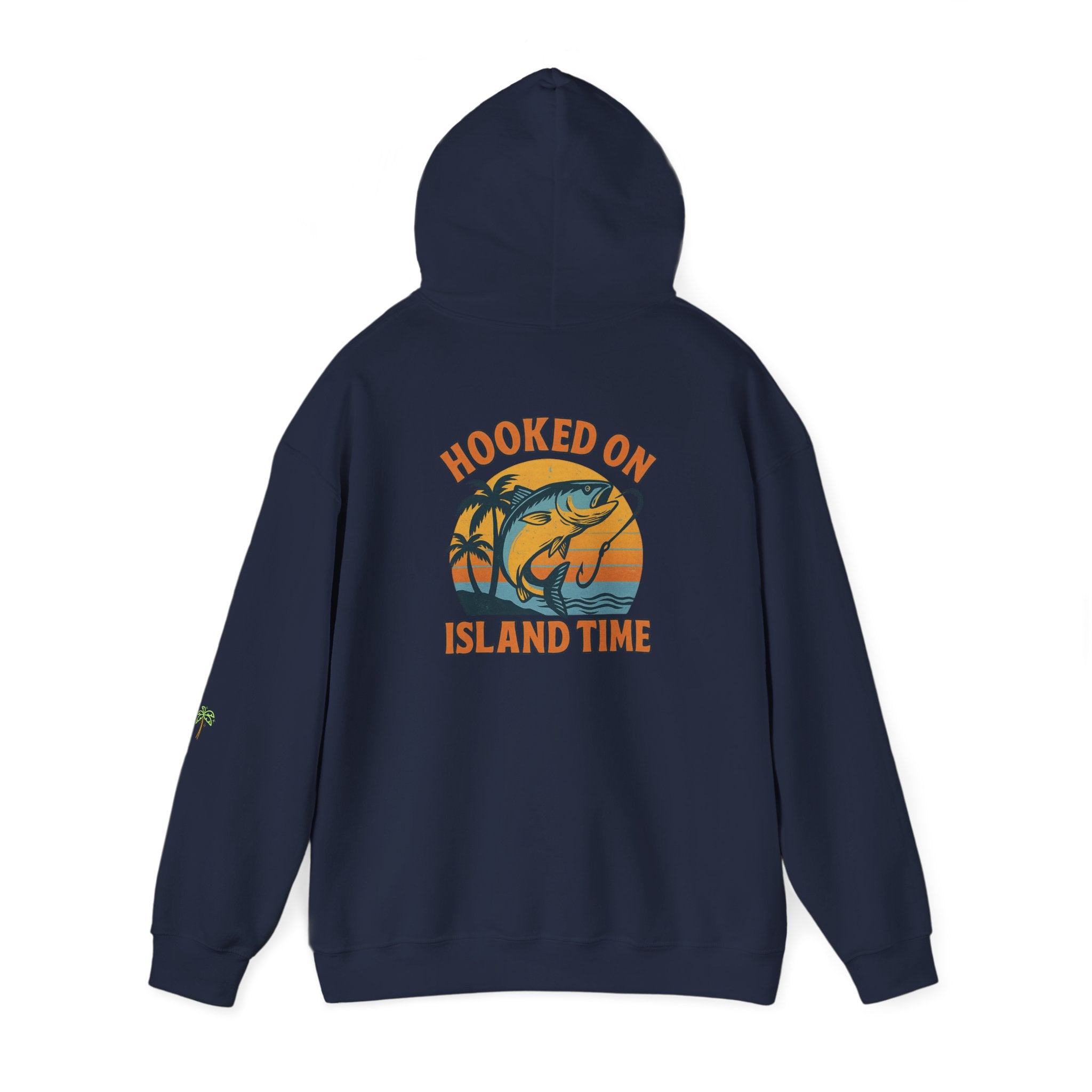 Hook on Island Time Fishin Hooded Sweatshirt - Irie Blues Boutique