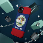 Belize Flag Magnetic Case - Irie Blues Boutique