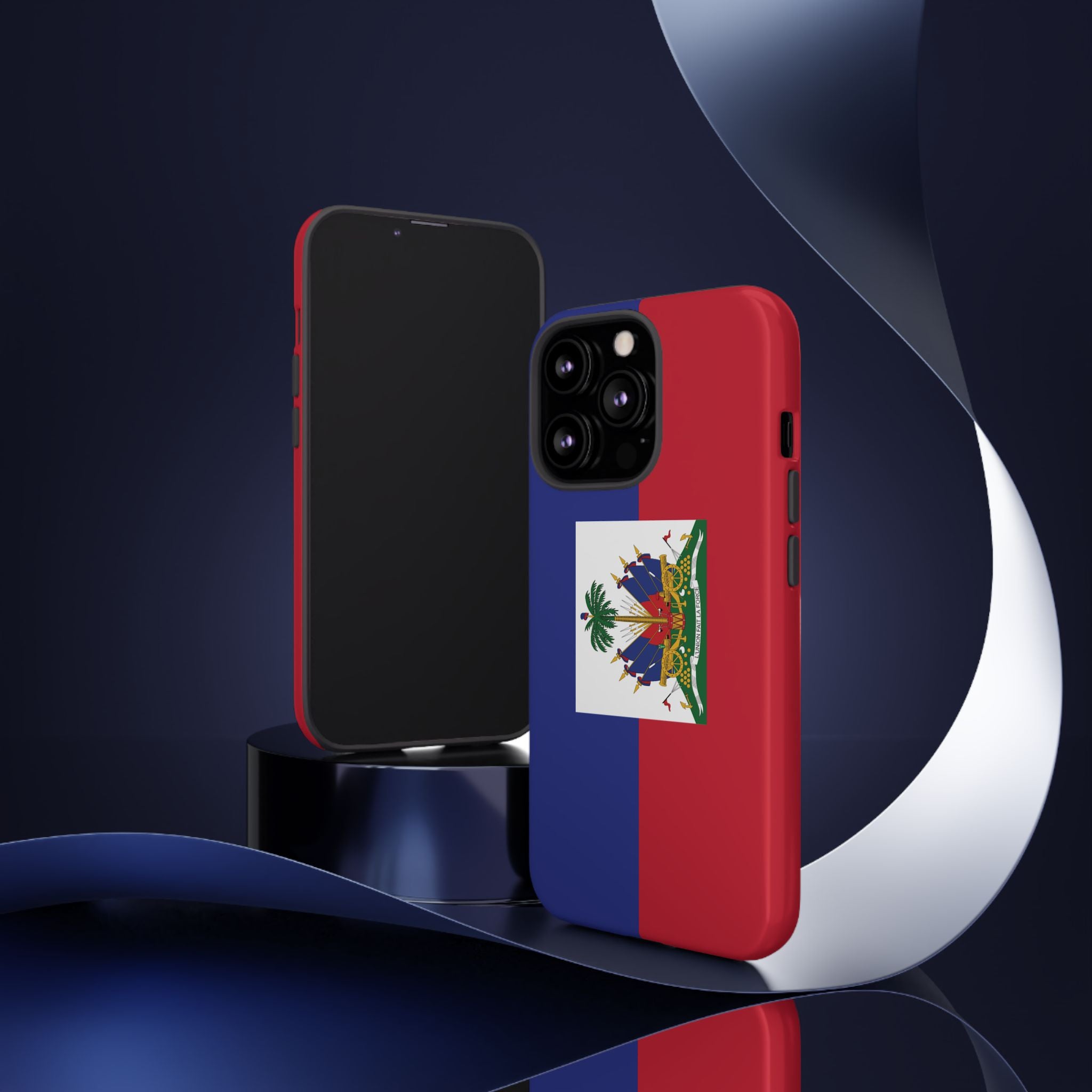 Haiti Flag Tough Phone Case - Irie Blues Boutique