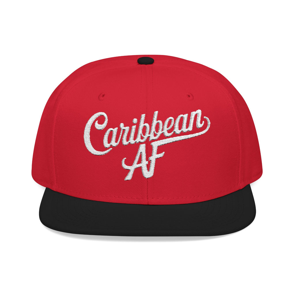 Caribbean AF Flat Bill Cap - Irie Blues Boutique