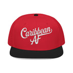 Caribbean AF Flat Bill Cap - Irie Blues Boutique