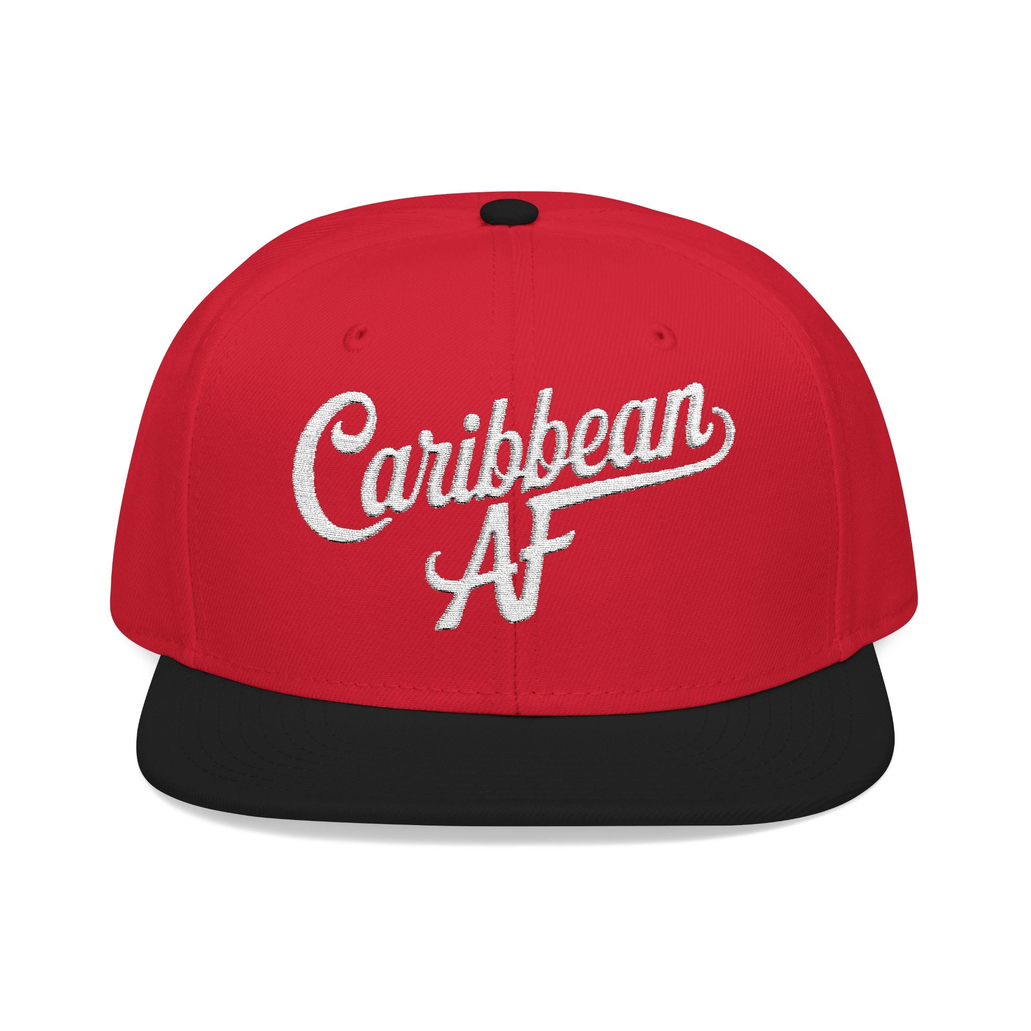 Caribbean AF Flat Bill Cap - Irie Blues Boutique