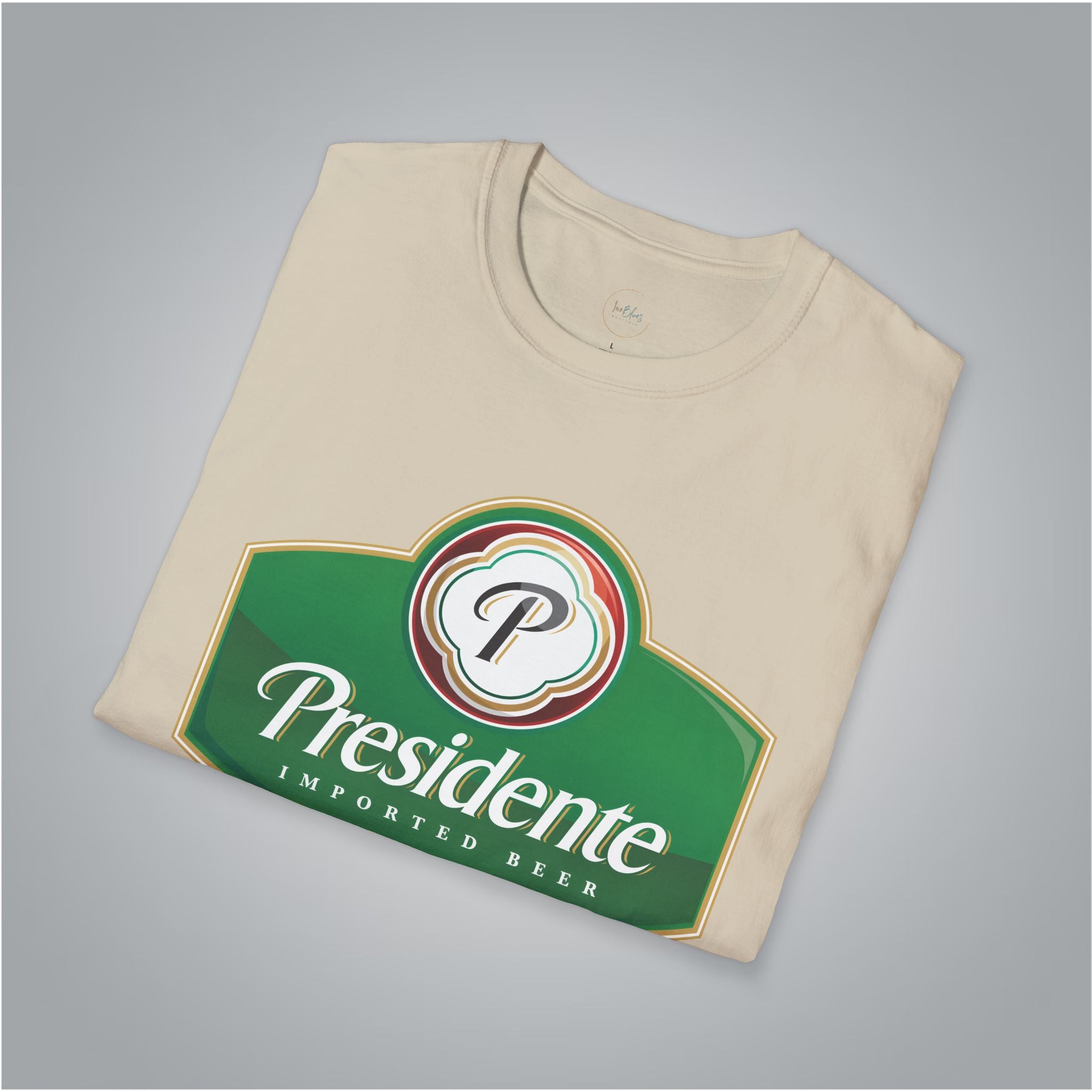 Dominican Republic Presidente Beer Logo Unisex T-Shirt - Irie Blues Boutique