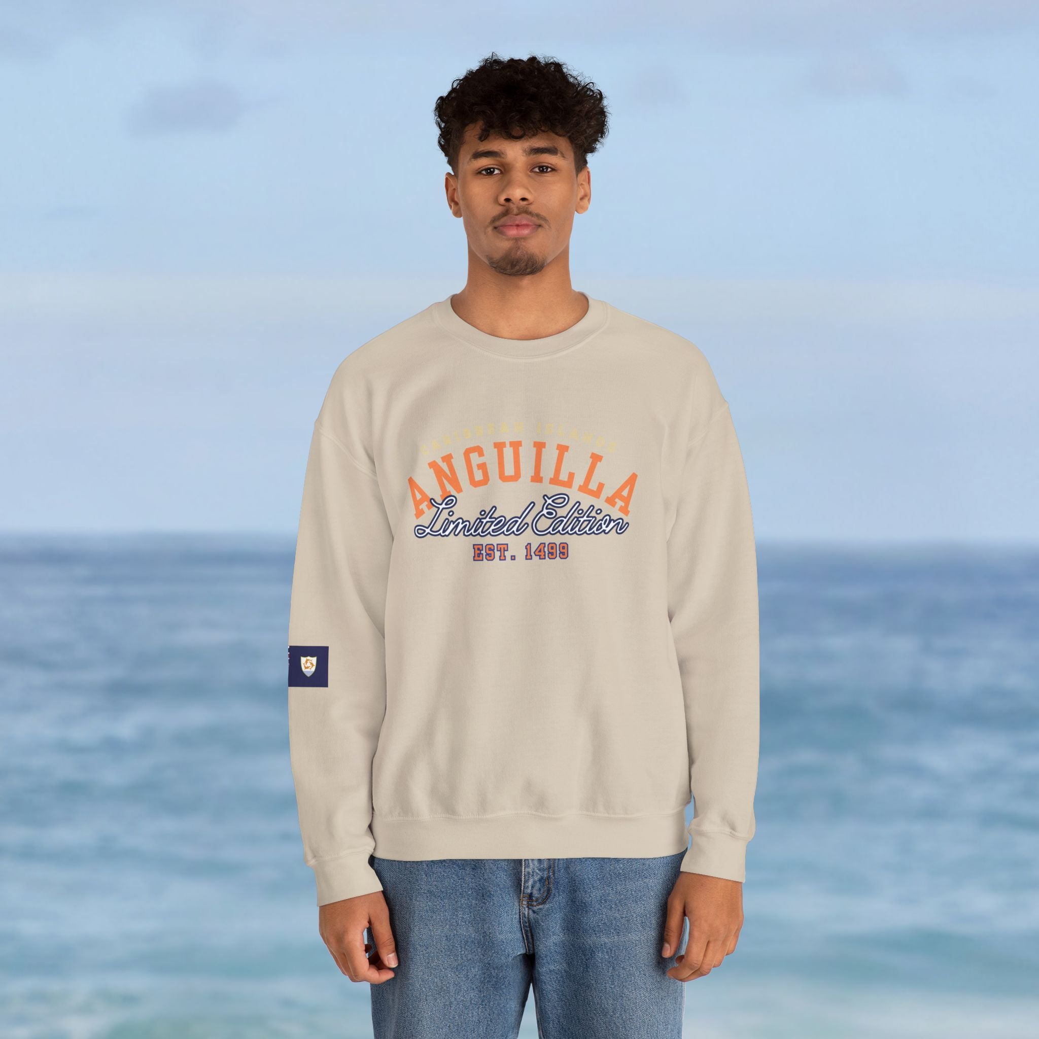 Anguilla Caribbean Islands Sweatshirt - Irie Blues Boutique