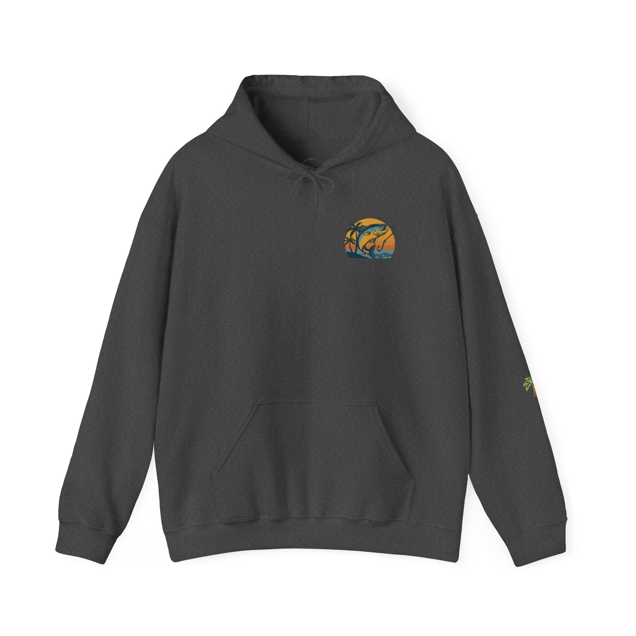 Hook on Island Time Fishin Hooded Sweatshirt - Irie Blues Boutique