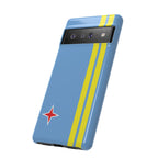 Aruba Flag Tough Phone Case - Irie Blues Boutique