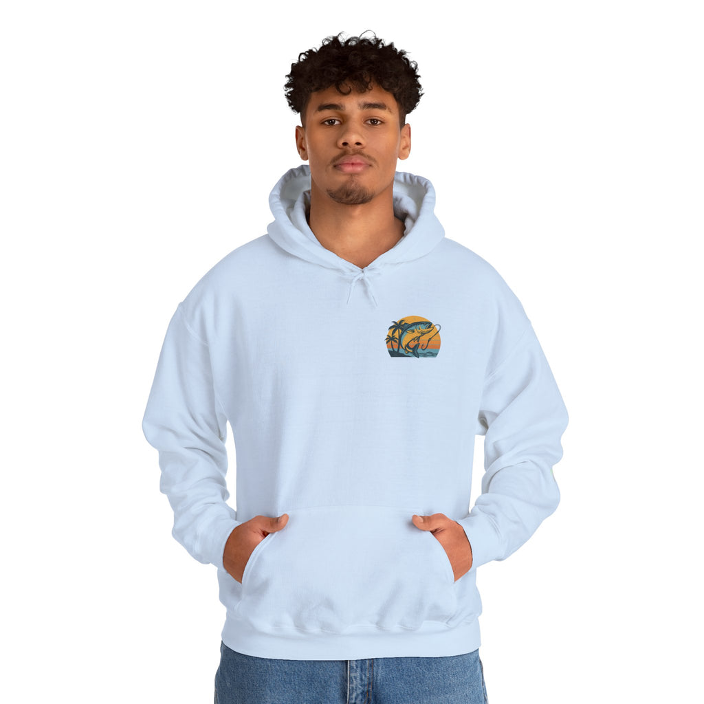 Hook on Island Time Fishin Hooded Sweatshirt - Irie Blues Boutique