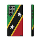 Saint Kitts and Nevis Flag Tough Phone Case - Irie Blues Boutique