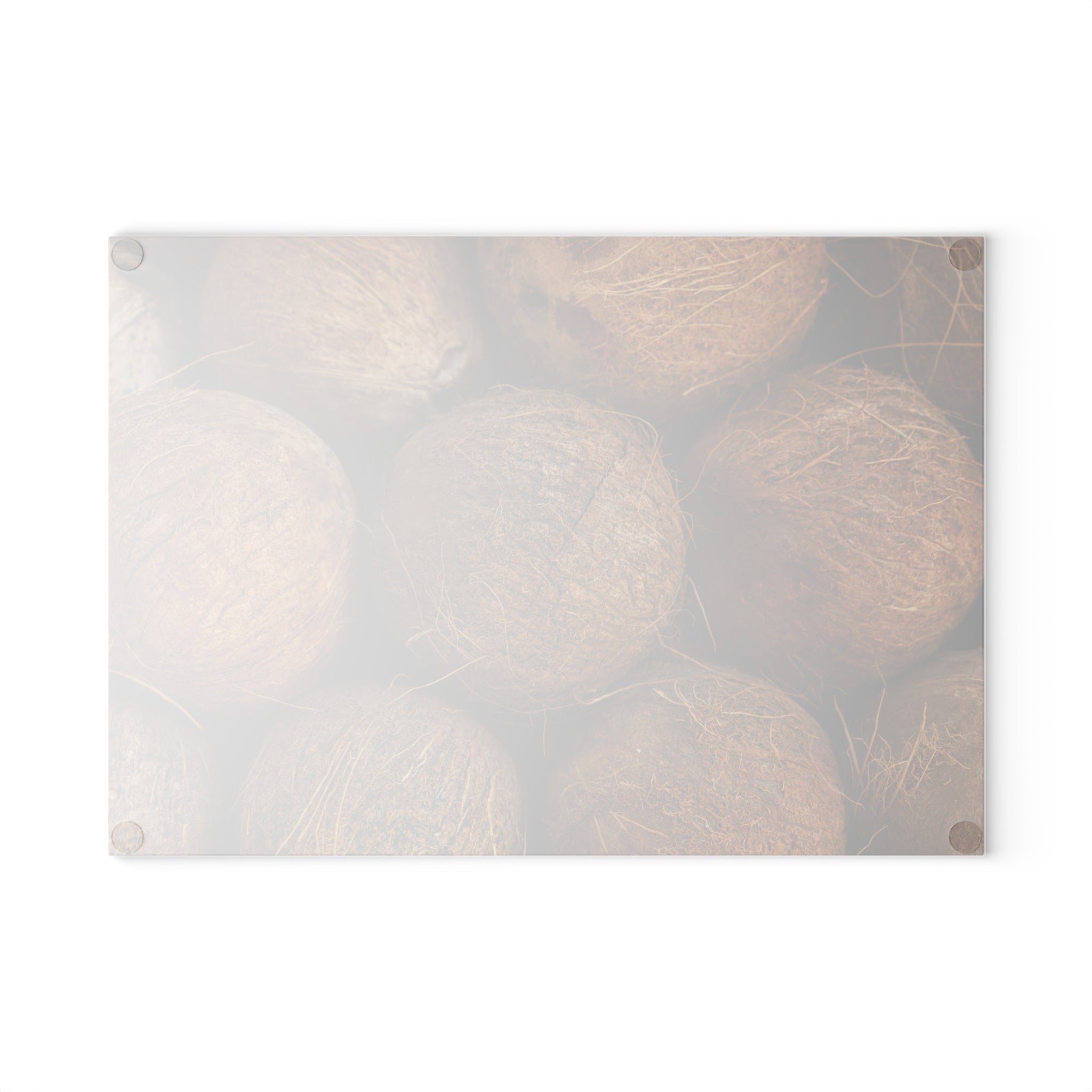 Coconuts Glass Cutting Board