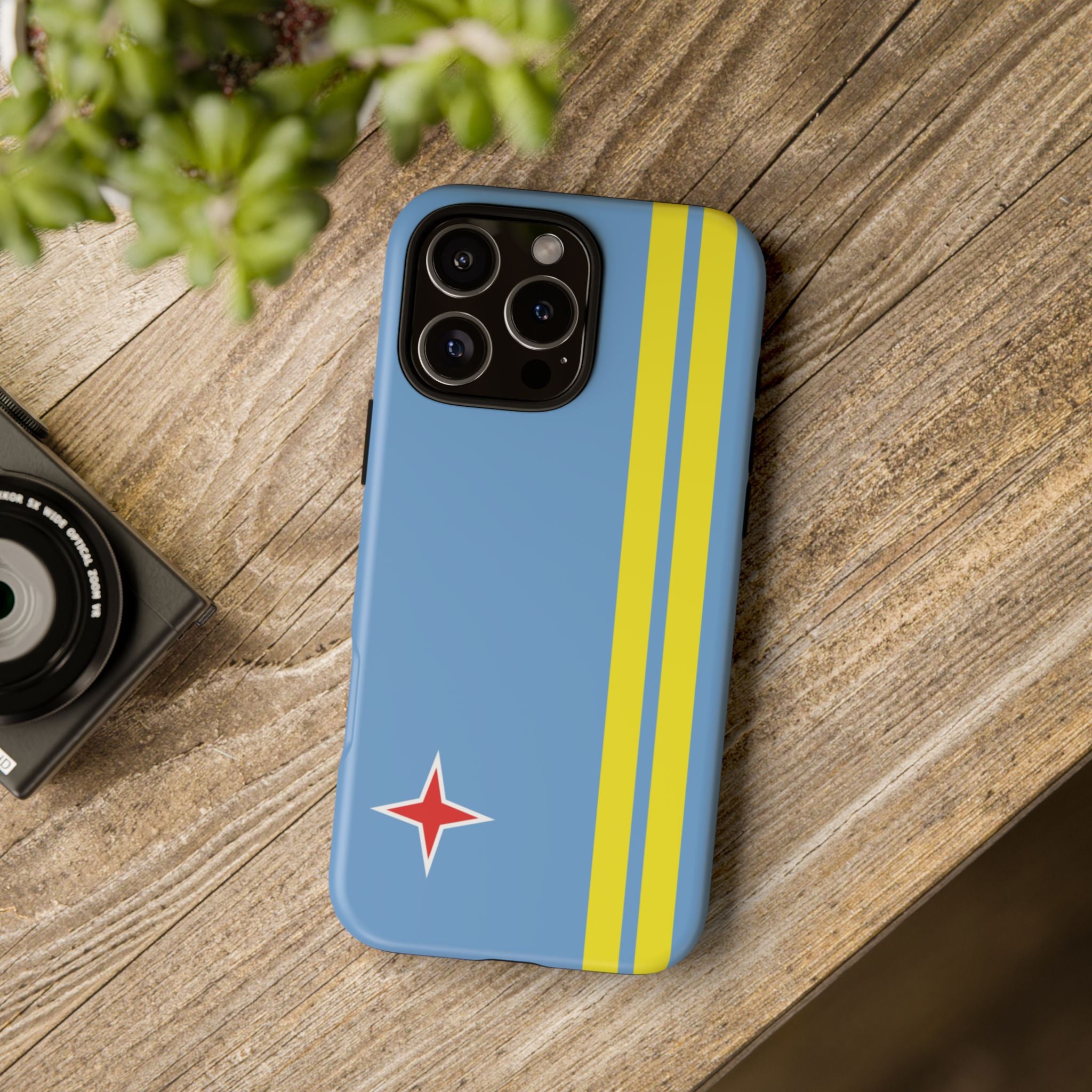 Aruba Flag Tough Phone Case - Irie Blues Boutique
