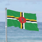 Dominica Flag Double Sided Flag