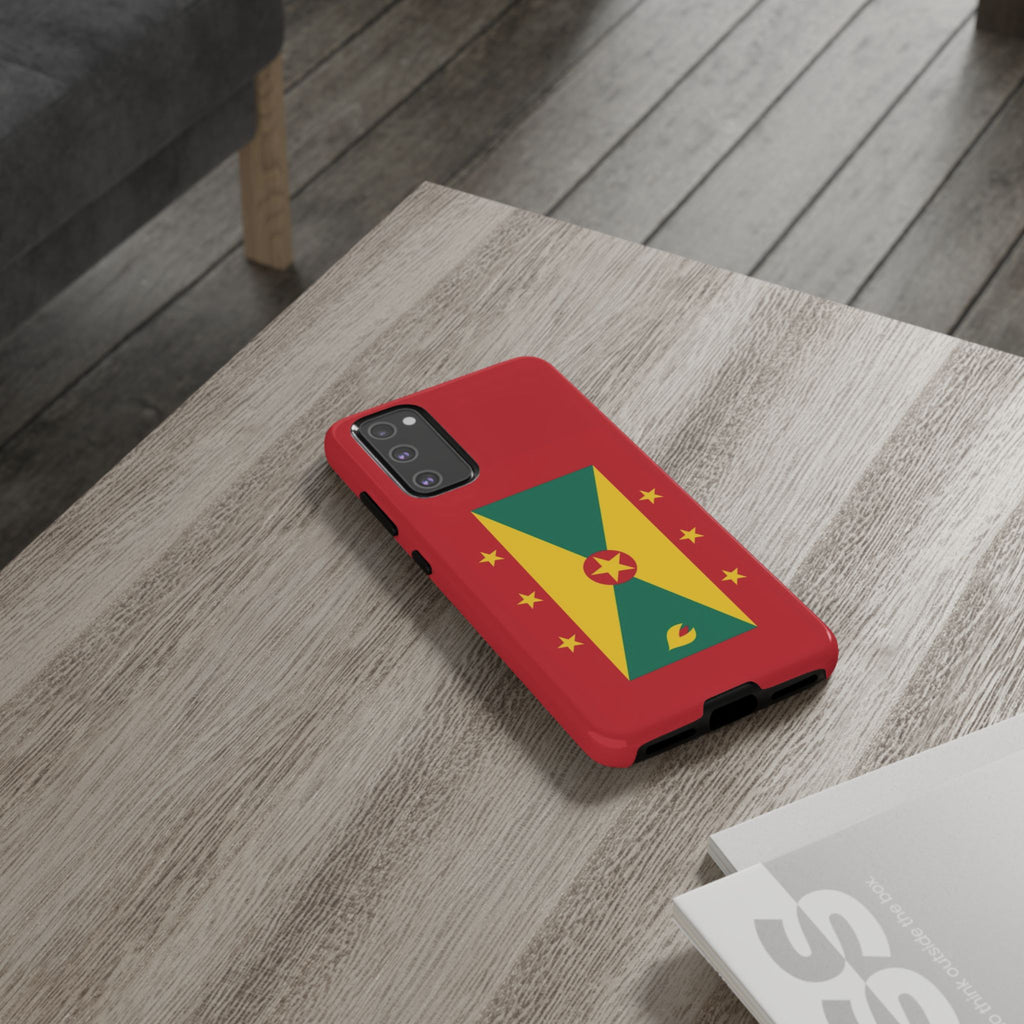 Grenada Flag Tough Phone Case - Irie Blues Boutique