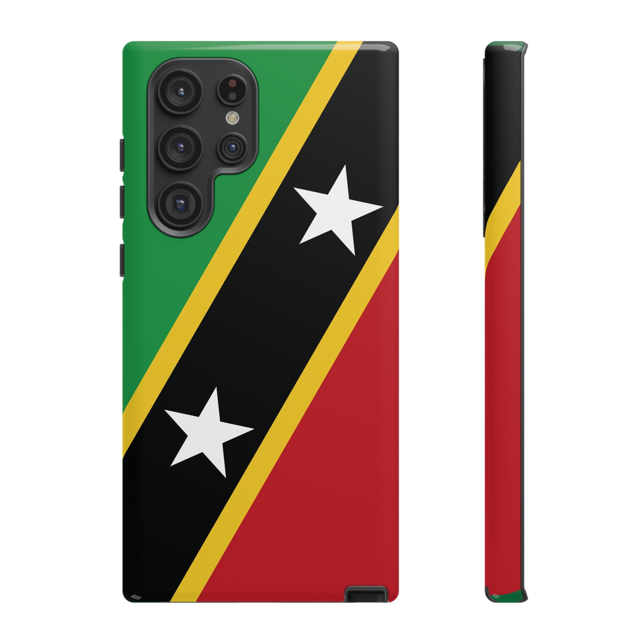 Saint Kitts and Nevis Flag Tough Phone Case