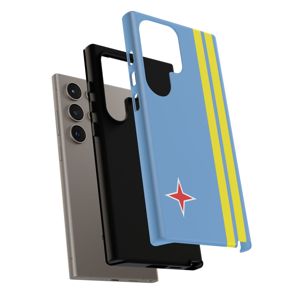Aruba Flag Tough Phone Case - Irie Blues Boutique
