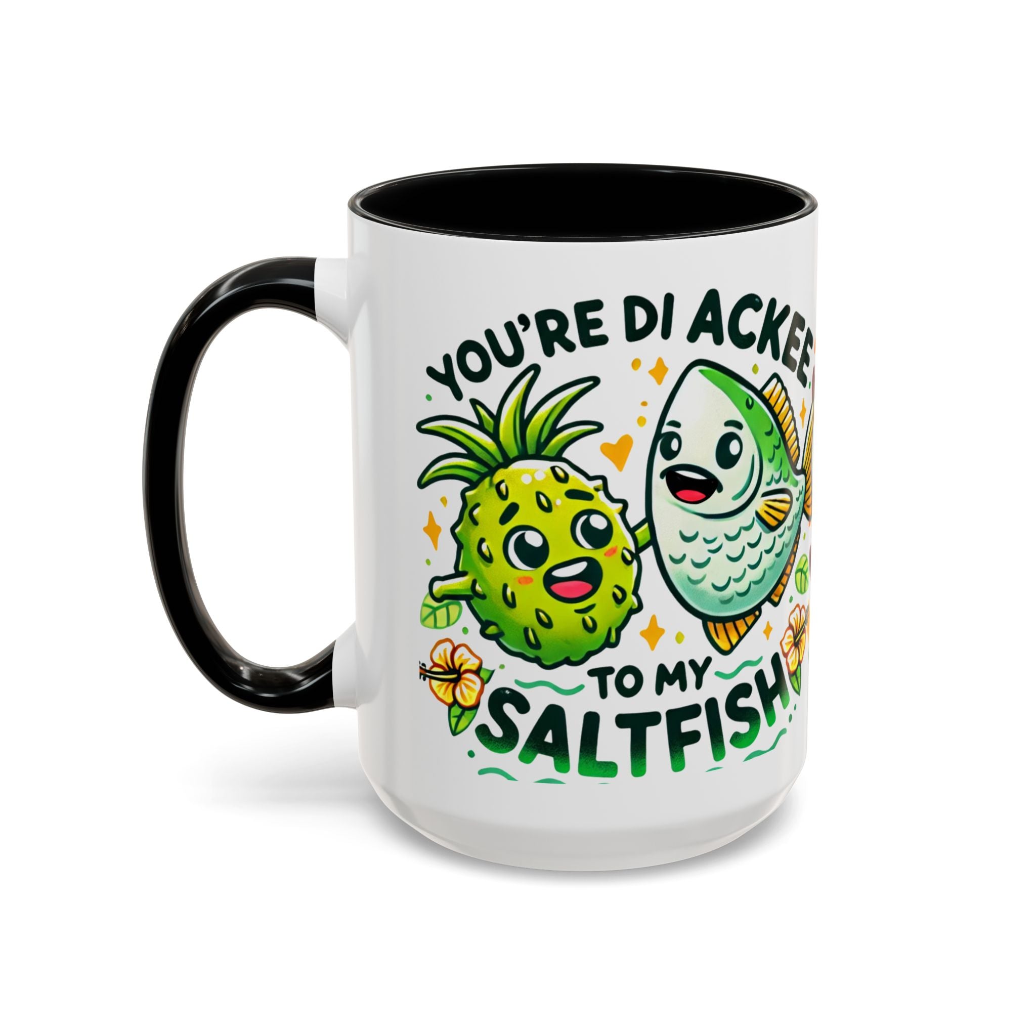 Funny Ackee & Saltfish Coffee Mug - Irie Blues Boutique