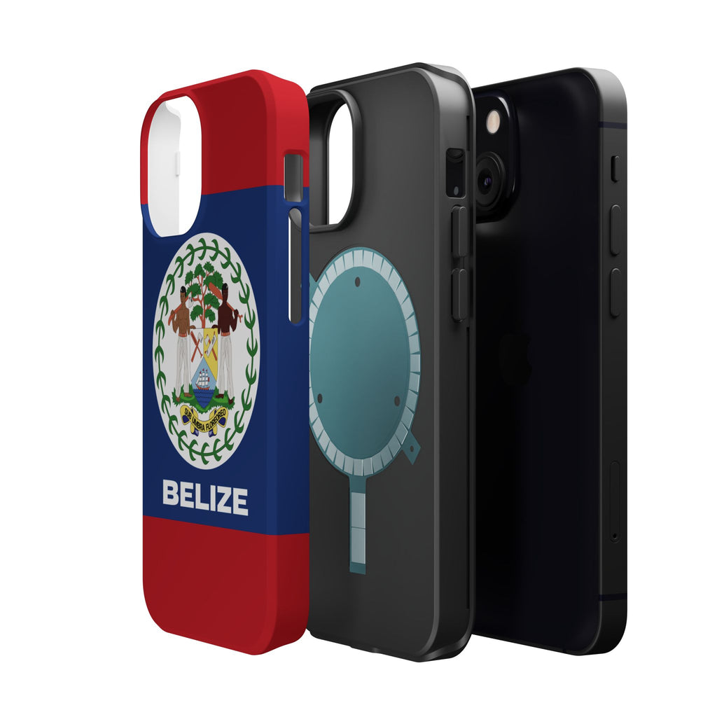 Belize Flag Magnetic Case - Irie Blues Boutique