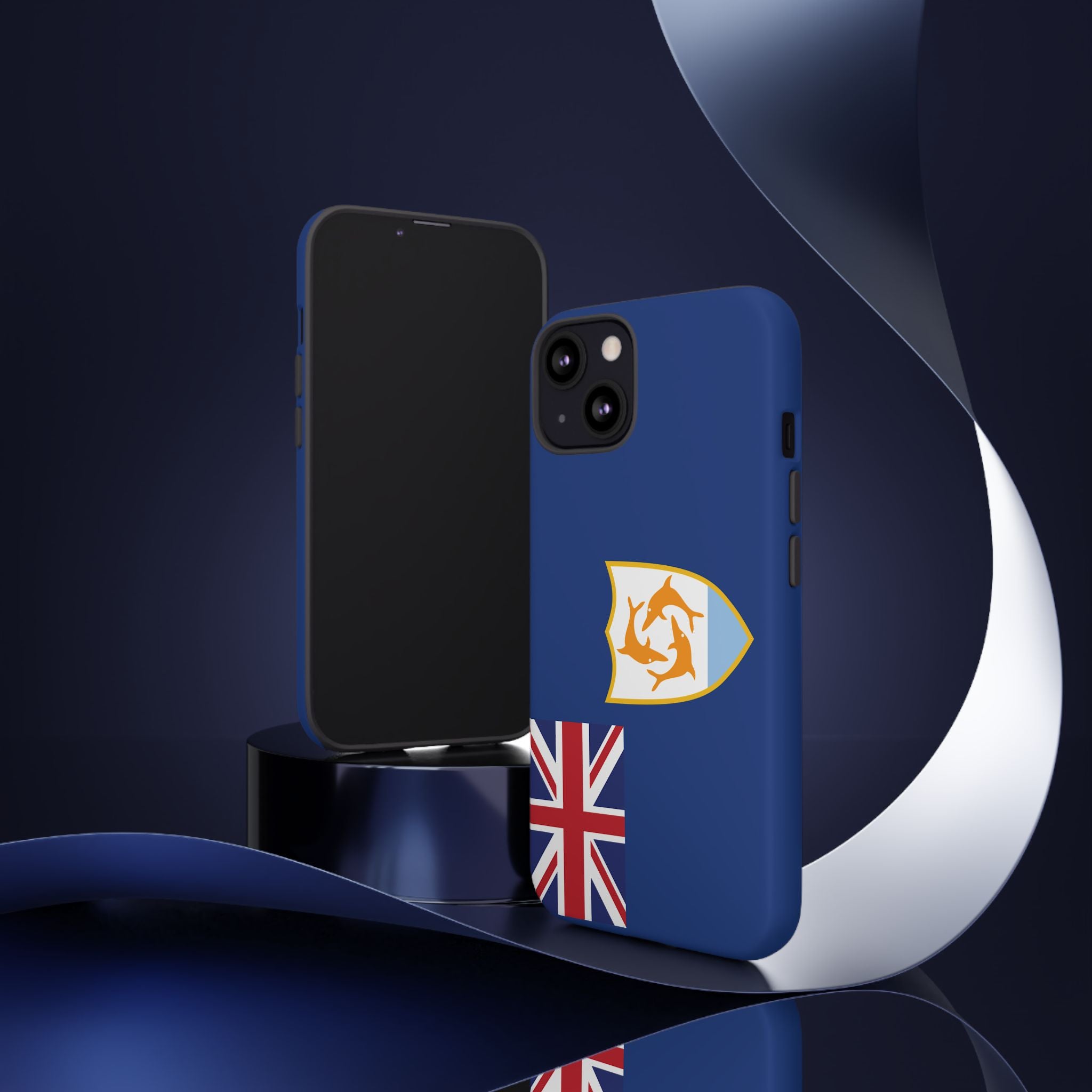 Anguilla Flag Tough Phone Case