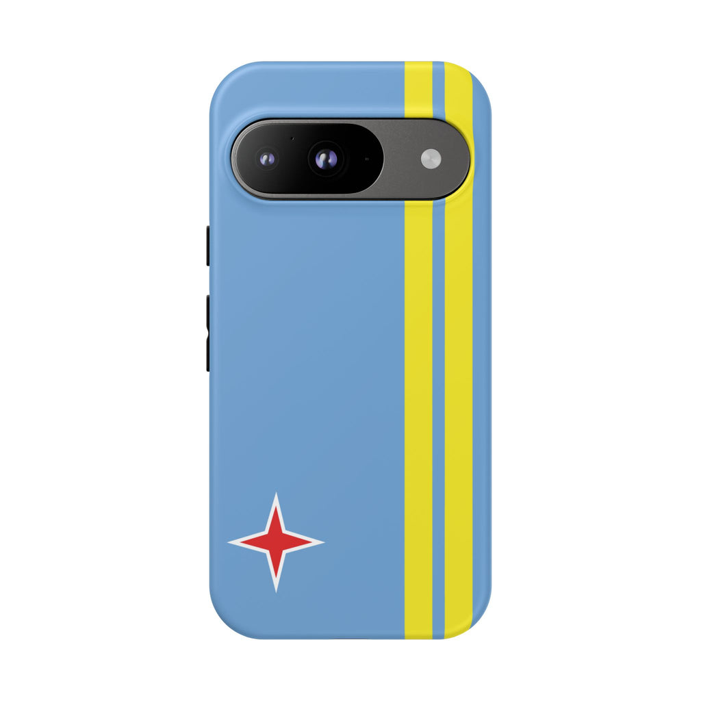 Aruba Flag Tough Phone Case - Irie Blues Boutique