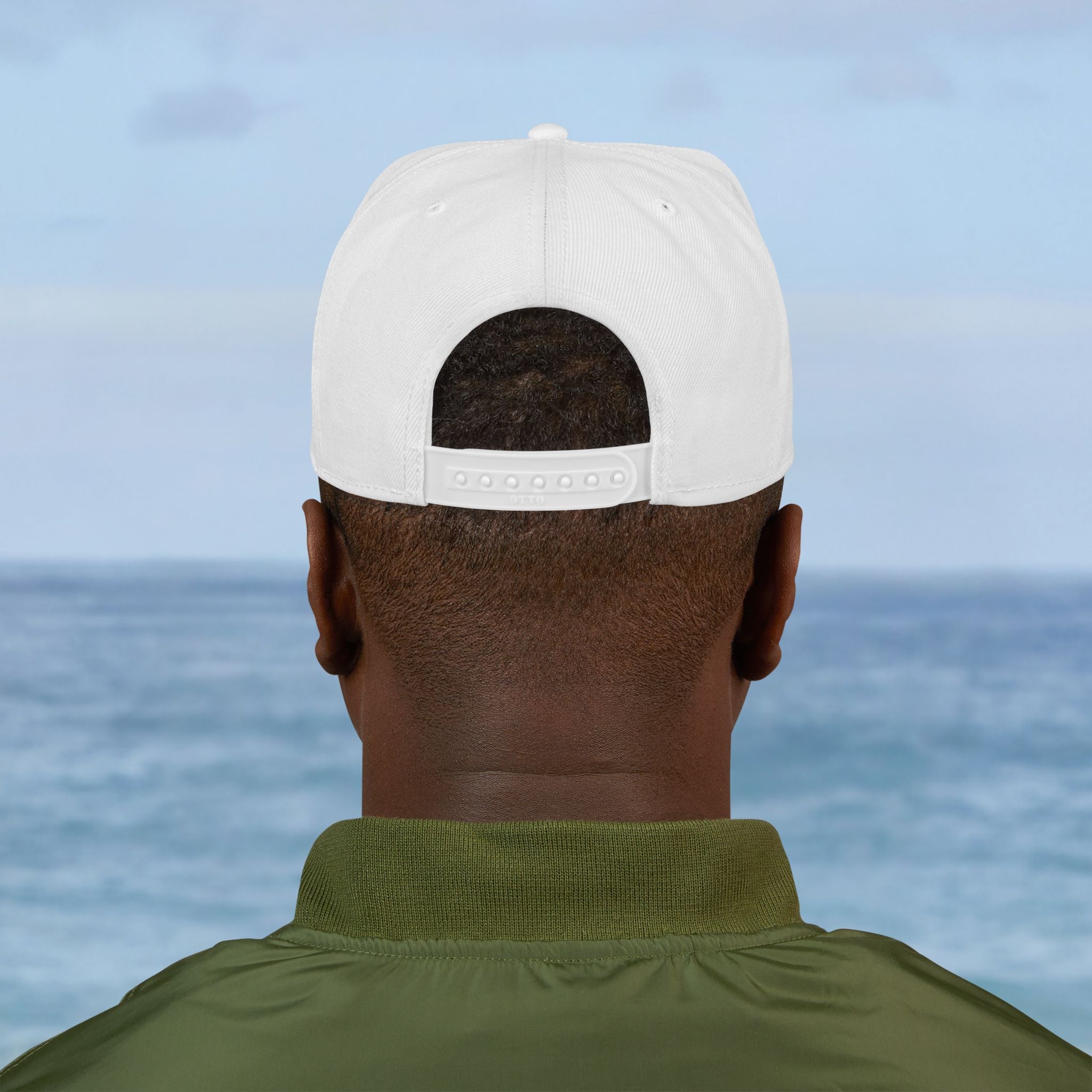 Haiti Zoe Embroidered Snapback Hat