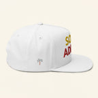 Soca Addict Cap - Flat Bill Snapback, Festival Gear, Summer Vibes, Unique Gift for Music Lovers, Trendy Hat for Parties - Irie Blues Boutique