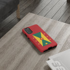 Grenada Flag Tough Phone Case - Irie Blues Boutique
