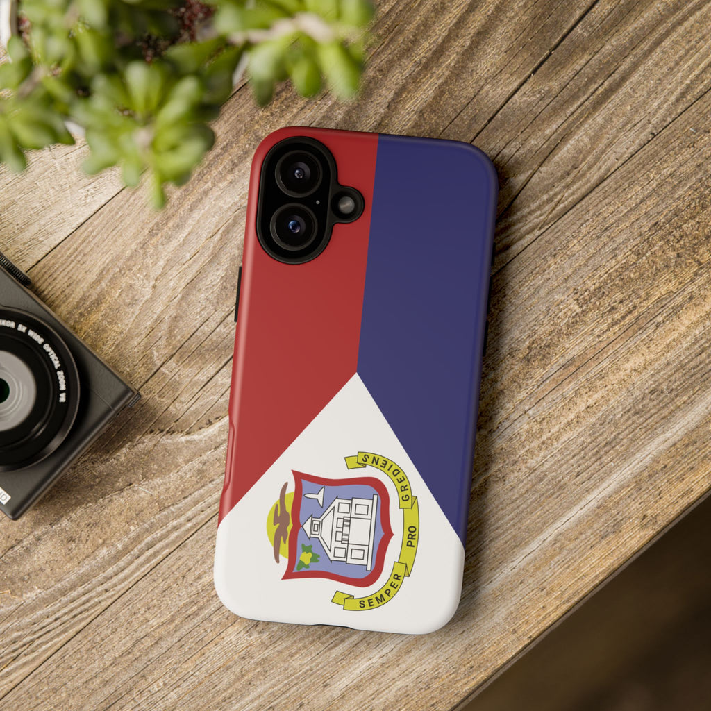 Sint Maarten Flag Tough Phone Case