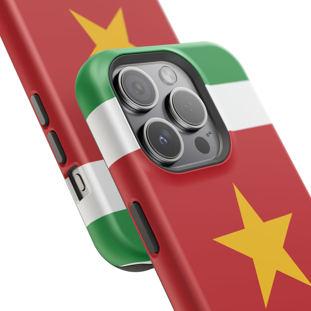 Suriname Flag Magnetic Case - Irie Blues Boutique