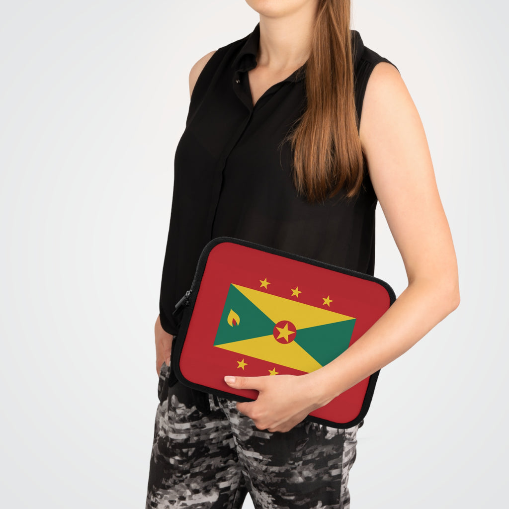 Grenada Flag Laptop Sleeve Case - Irie Blues Boutique