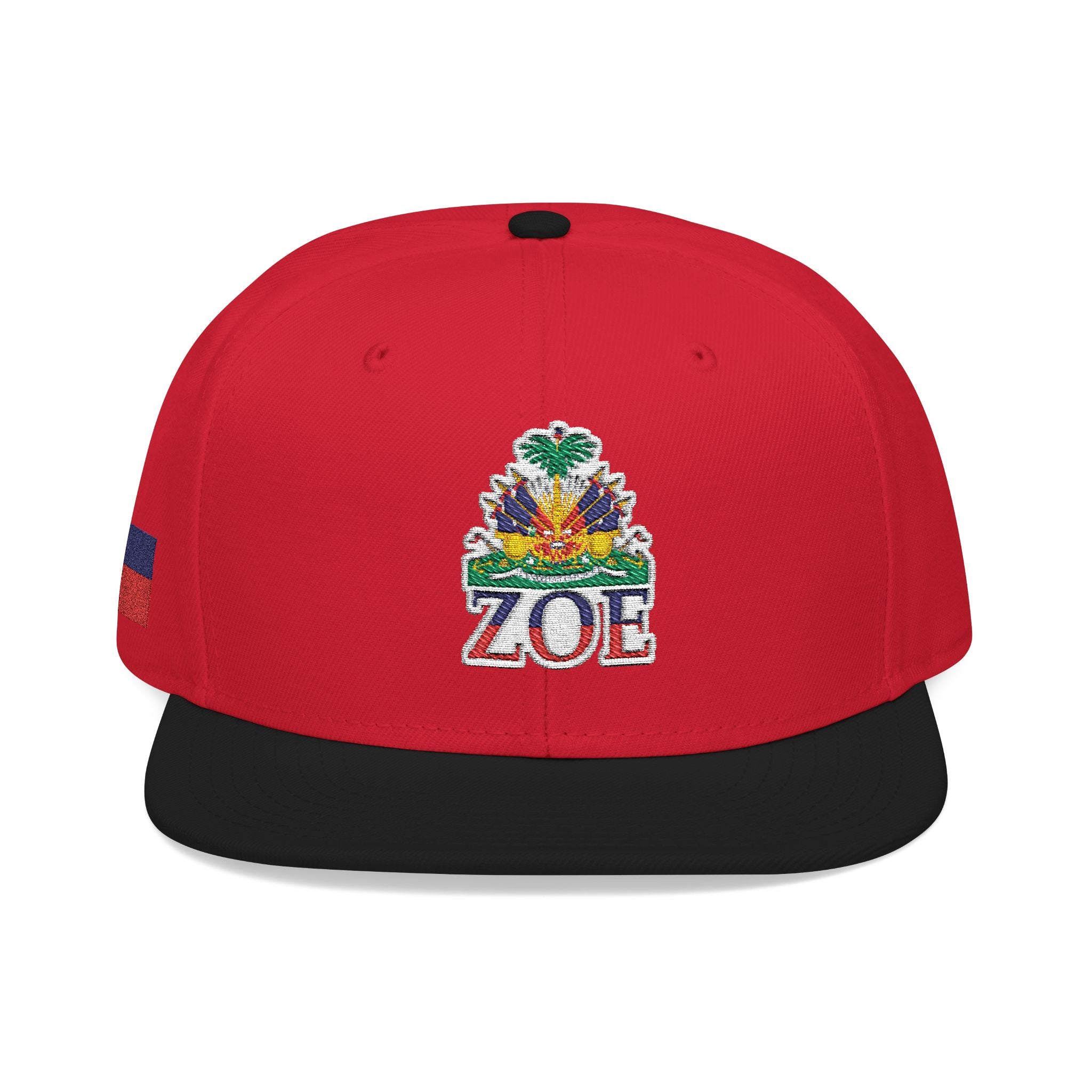 Haiti Zoe Embroidered Snapback Hat - Irie Blues Boutique