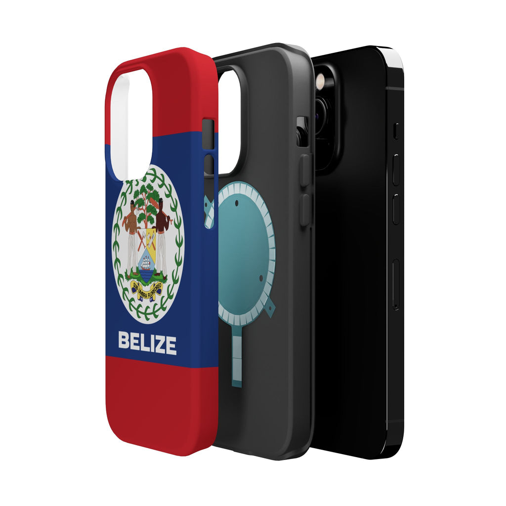 Belize Flag Magnetic Case - Irie Blues Boutique